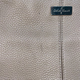 Cole Haan Women’s Tan Pebbled Leather Zippered Hobo Style Satchel Bag
