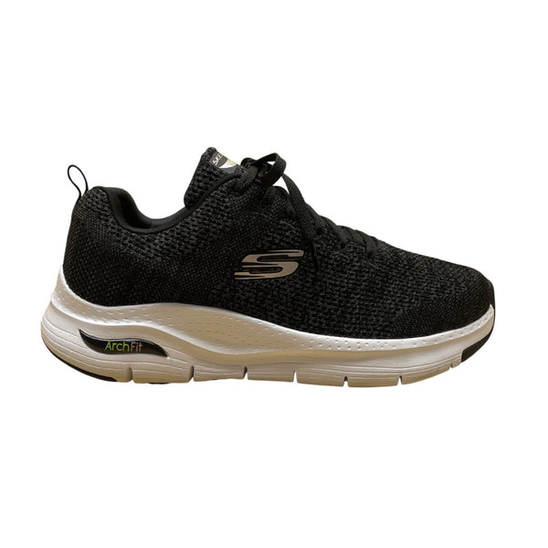Skechers Men’s Black Mesh Arch Fit Comfortable Athletic Sneakers Size 11