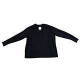 Aerie Women’s Black Recycled V-Neck Sweater Classic Fit Sz XS