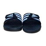 Adidas Men’s Black Synthetic Adjustable Adissage Slides Massage Sandals Size 7 