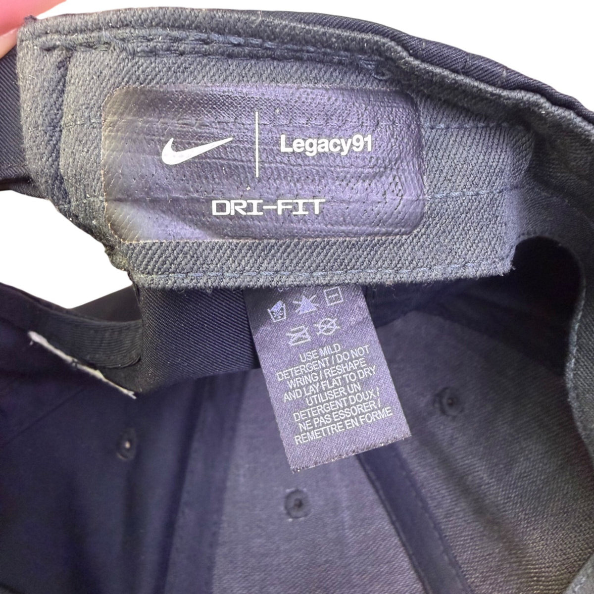 Nike Men’s Black Legacy91 Dri-Fit Adjustable Baseball Cap