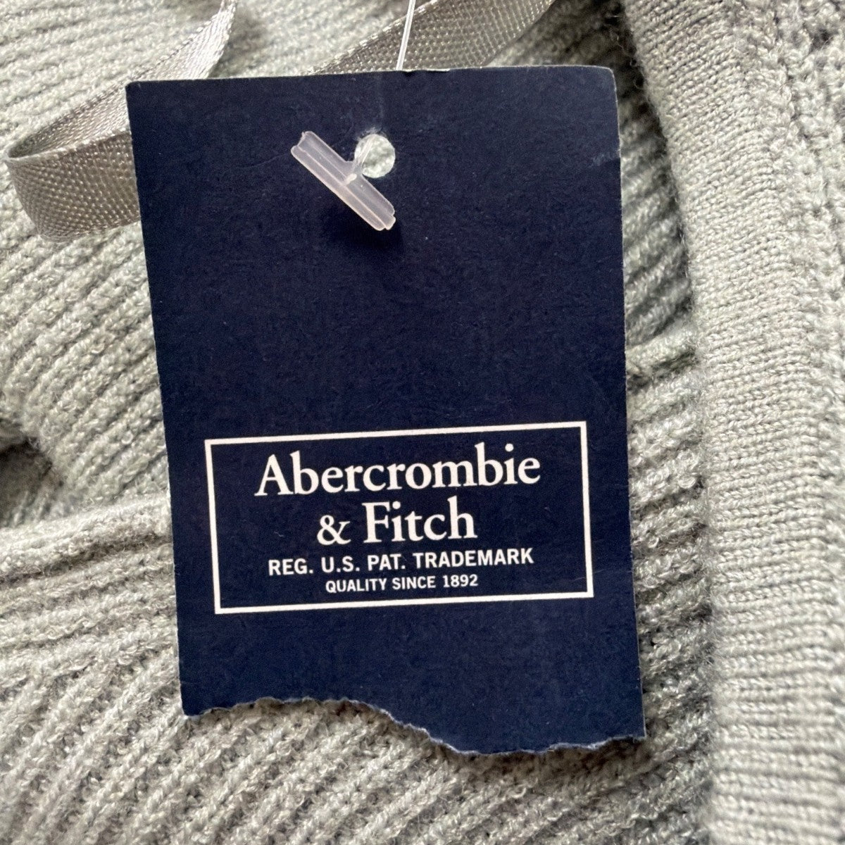 Abercrombie & Fitch Womens Sage Ribbed Bodysuit Long Sleeves Size M