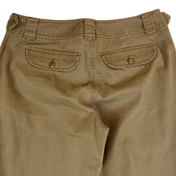 Talbots Stretch Khaki Brown Straight Leg Pants Womens Size 6 - New