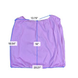 Loft Womens Purple Cotton Sleeveless Blouse With Elastic Hem Lightweight Size L
