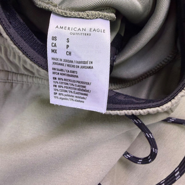 American Eagle Mens Green Jogger Sweatpants Athletic Drawstring  Sz S