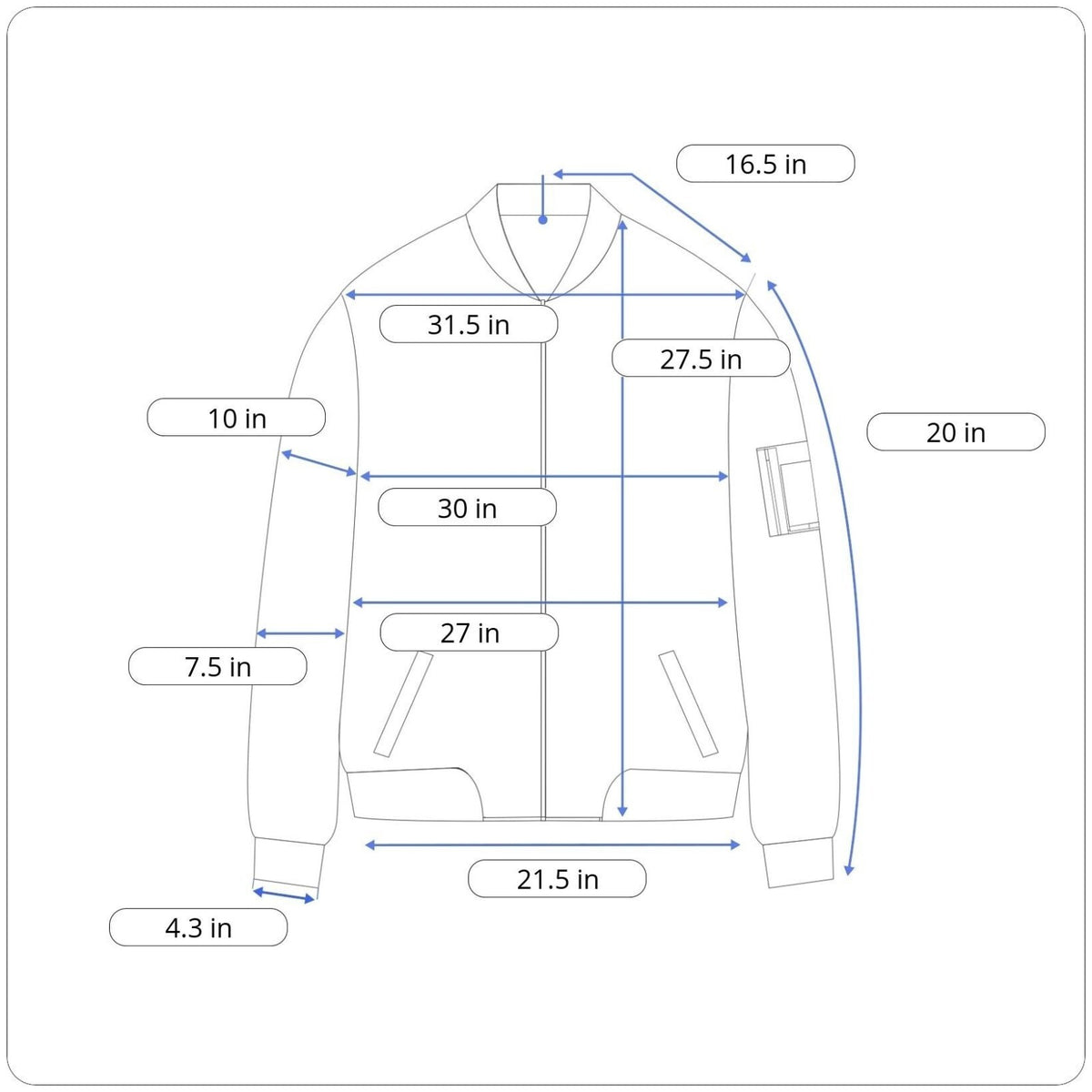 Vintage 80s Expedition by Robert Comstock Brown Pilot Leather Jacket Sz XL