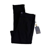 NYDJ Womens Black Ponte Ankle Pants Lightweight Slim Stretch Fit Modern Size 6