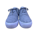 Keds Women’s Gray Canvas Lace-Up Sneakers Dream Foam Casual Shoes Size 8.5