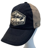 Disney Mens Brown Hat Mickey Baseball Cap Sz 57-62cm