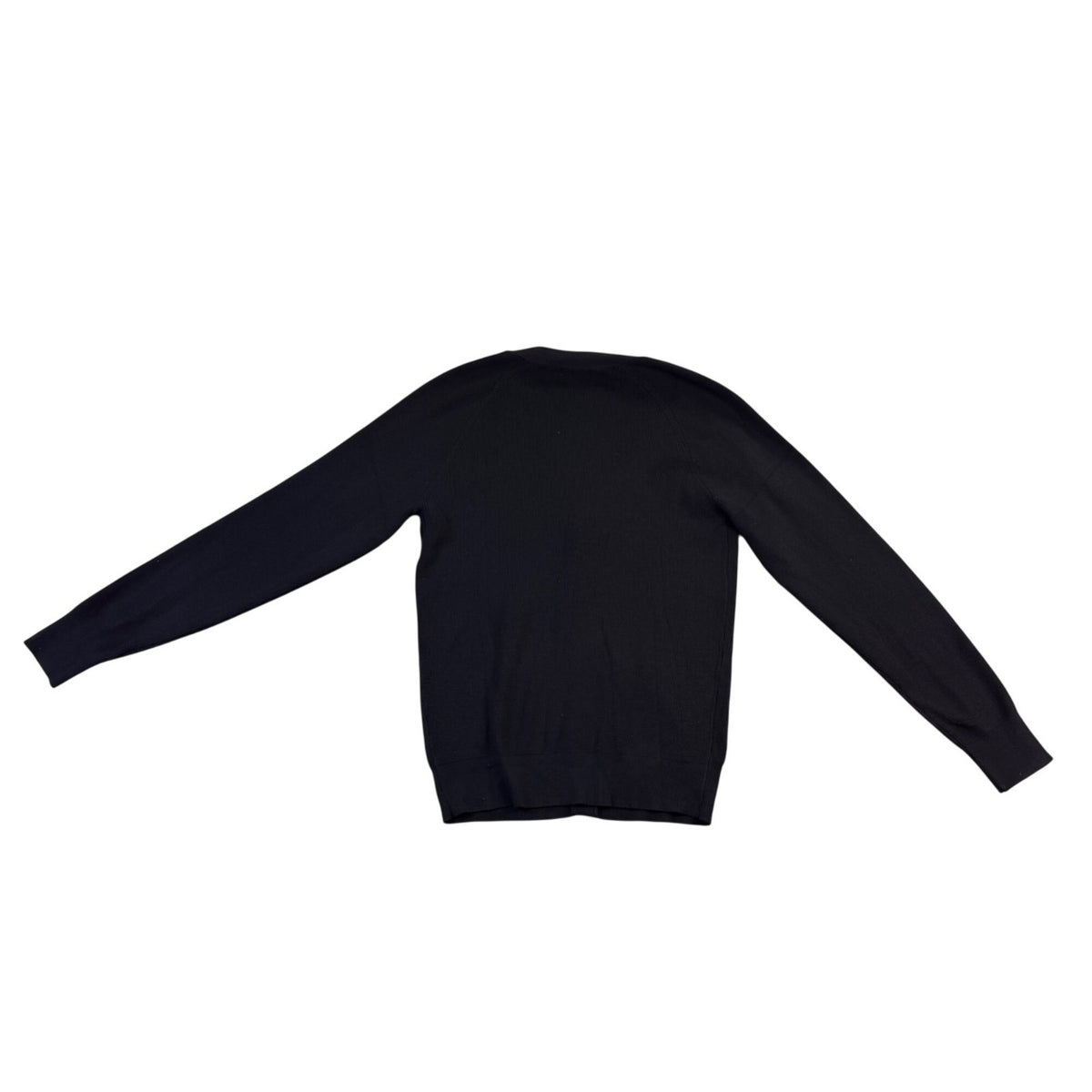Coofandy Mens Black Cardigan Sweater With Pockets Button-Up Style Size S