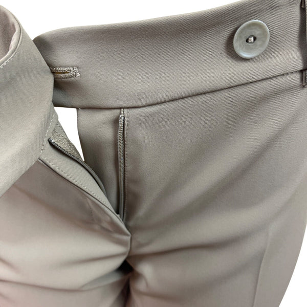 Peace of Cloth Women's Slim Fit Brown With Button Closure Size 10 - New