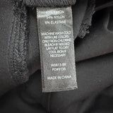 Betabrand Women’s Black Rayon/Nylon/Elastane Cropped Yoga Dress Pants Size M