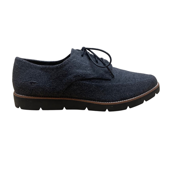 Rocket Dog Men’s Charcoal Gray Casual Lace-Up Wool Oxford Shoes Size 11