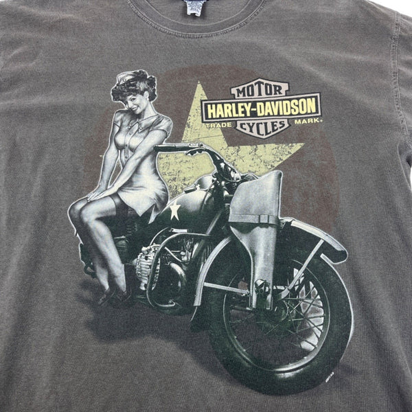 Harley-Davidson Town & Country Cement City T-Shirt Size L New