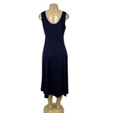 Cupshe Womens Navy Blue Sleeveless Midi Empire Waist Dress  Sz S - New
