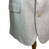 Haggar Beige Gentlemans Fit Dual button closure Front Pockets Mens Blazer Sz 40