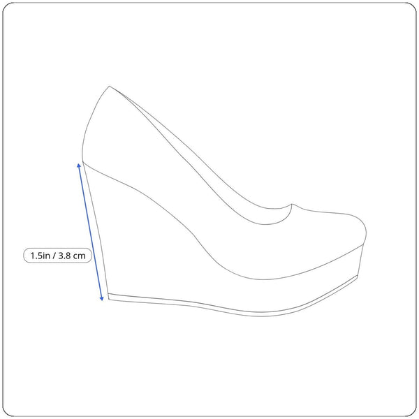 Cliffs By White Mountain Women’s Black Woven Detailing Bowie Wedge Flats Size 7M