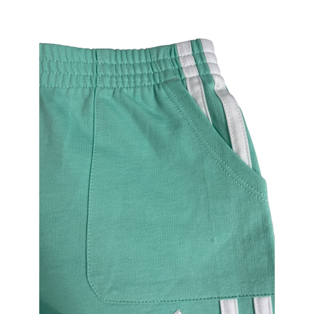 Adidas Youth Girl's Teal Shorts Sz 6x - NWT