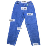 L.L.Bean Womens Blue Denim Jeans Original Fit With Relaxed Style Size 18