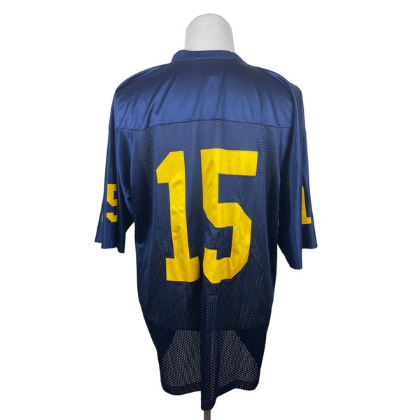 Nike Men's Navy Blue Football Jersey Sz XL