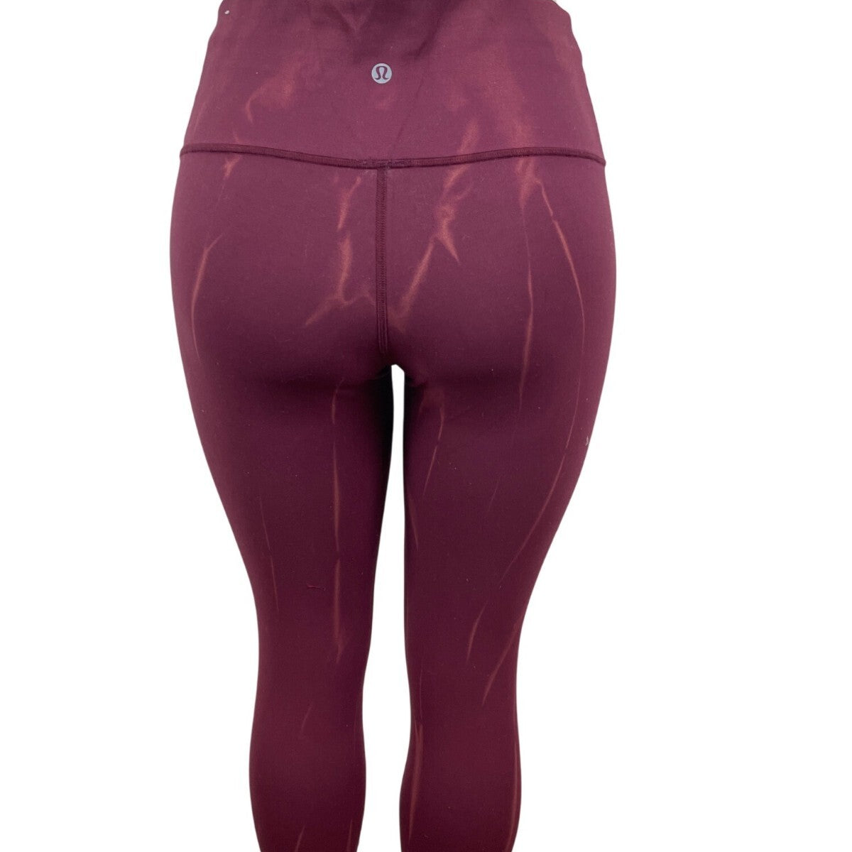 Lululemon Wunder Train Women's High Rise Tight 25" Leggings Fade Sun Red Merlot