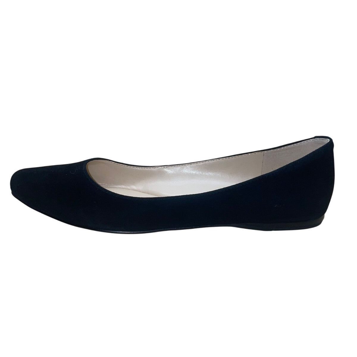 Nine West Women’s Black Suede Slip On Speakup Ballet Flats Size 7.5M