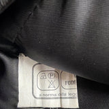 Versari Womens Black Leather Blazer Jacket Made In Italy Size 42