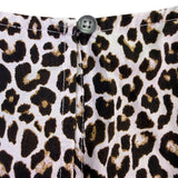 J.Crew Womens Animal Print Cotton Top  Sleeveless Fitted Waist Lightweight Sz XS