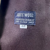 Vintage Christian D Mens Beige Trench Coat  Belted Classic Size 44R