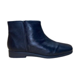 Aerosoles Women’s Black Leather Double Trouble 2 Ankle Boots  Size 9M