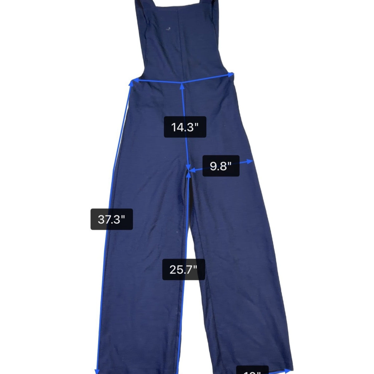Stylemixer Womens Navy Jumper Wide-Leg Jumpsuit Sleeveless Design Size M