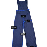 Stylemixer Womens Navy Jumper Wide-Leg Jumpsuit Sleeveless Design Size M