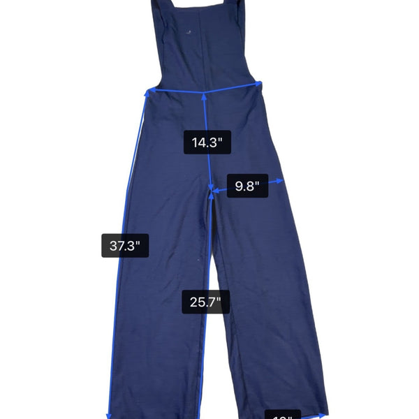 Stylemixer Womens Navy Jumper Wide-Leg Jumpsuit Sleeveless Design Size M