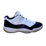 Air Jordan Men’s White & Emerald Green Patent Leather Low Top Sneakers Sz 12