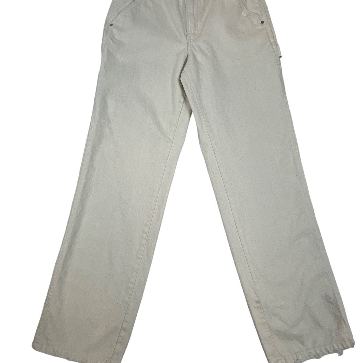 BDG Mens White Workwear Cargo Pants Size Unknown