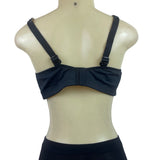 Lululemon Black Underwire Longline Bra With Adjustable Straps Szize 38C