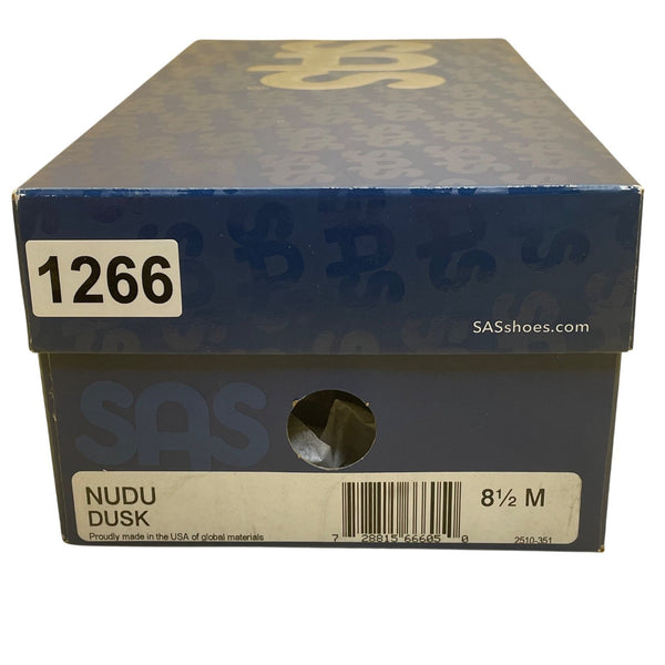 SAS Women’s Brown & Black Dusk Leather Cushioned Adjustable Sandals Sz 8.5M