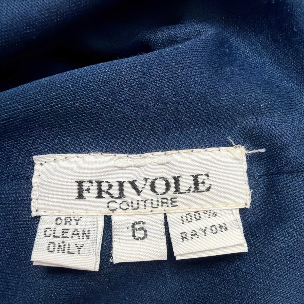 Frivole Womens Navy Two-Piece Set With Long-Sleeve Jacket & Maxi Dress Size 6