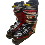 Salomon Unisex Red & Black Plastic 3D Buckles X7 Impact Ski Boots Size 26.5