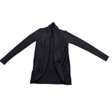 Barefoot Dreams Womens Gray Open Front Long Sleeve Knit Cardigan Size XS
