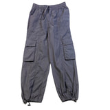 Aerie Womens Gray CCargo Pants Slim Fit Drawstring Waist Adjustable Hem Size S