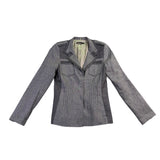 Elie Tahari Womens Gray Blazer & Pants Suit  Stretch Elevated Look Size 2