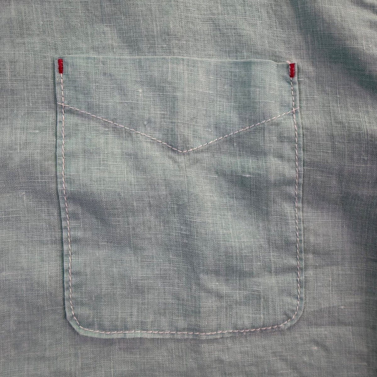 Tommy Bahama Mens Aqua Linen Long Sleeve Button-Up Shirt Sz XX-Large