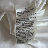 White House Black Market Womens White Black Sleeveless Flare Dress Size 6