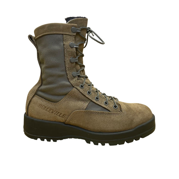 Belleville Men’s Brown & Green Gore-Tex Air Force Military Combat Boots Sz 6