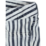 Tory Burch Women's White Blue Striped Marleen Stretchable Jeans Sz 26