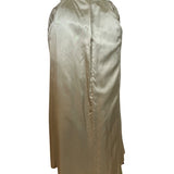 Vintage Women’s Velvet Burgundy & Gold Tone Embroidered Kaftan Dress