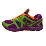 Nike Mens Purple & Green Mesh Fitsole 3 TBO Lunarlon Running Shoes Size 9