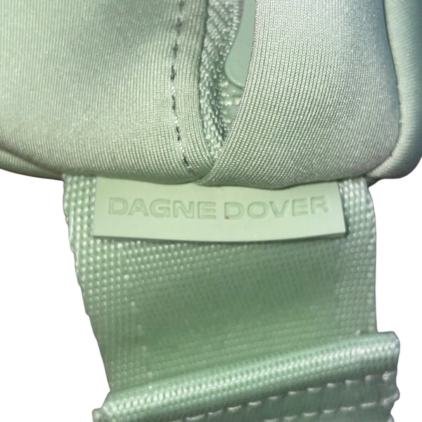 Dagne Dover Unisex Green Polyester Compact Adjustable Fanny Pack Bag