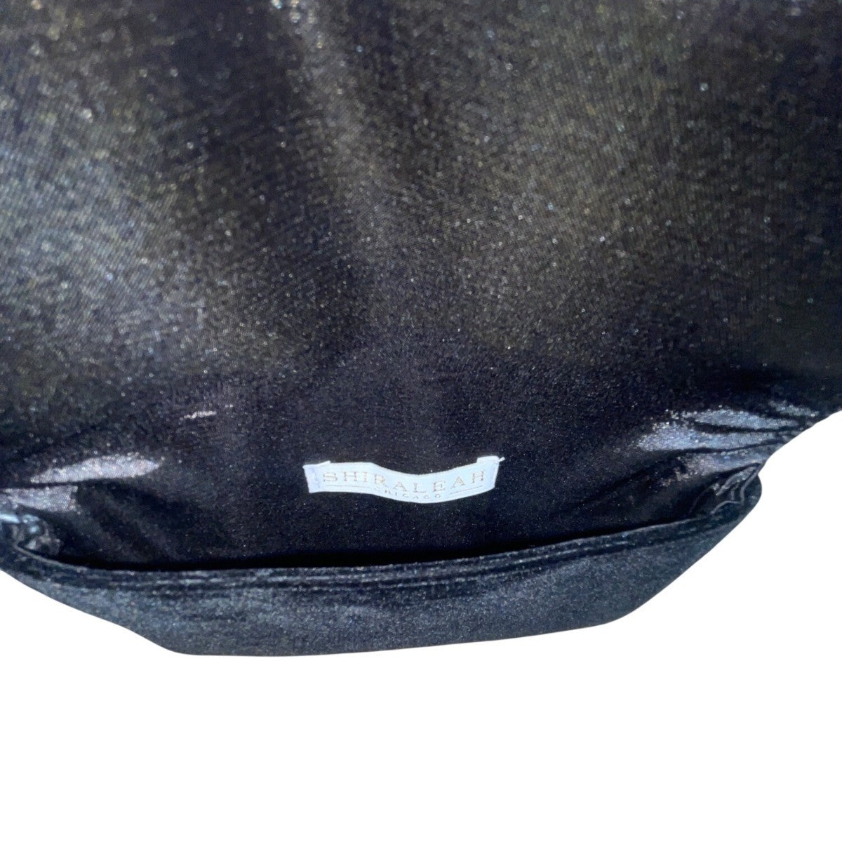 Shiraleah Women’s Black Velvet Star Embellished Rhinestone Clutch Evening Bag